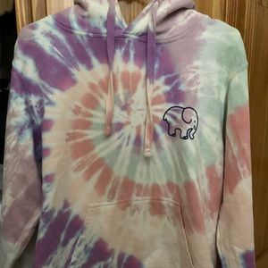 tie dye IVORY ELLA sweatshirt